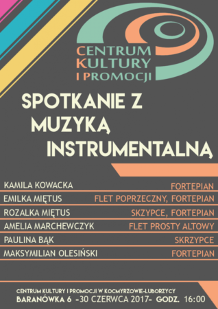 SPOTKANIE Z MUZYKĄ INSTRUMENTALNĄ