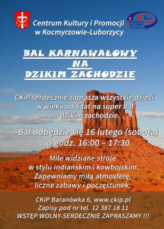 BAL KARNAWAŁOWY NA DZIKIM ZACHODZIE