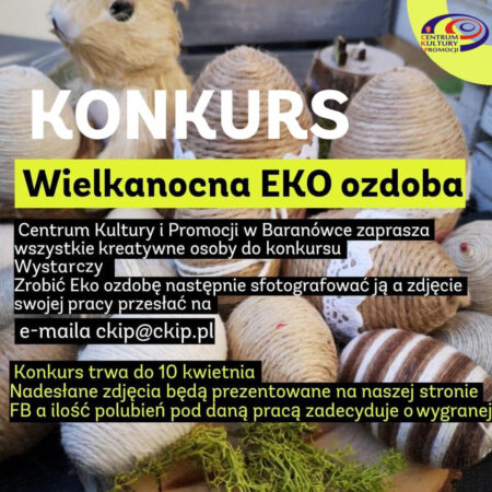 KONKURS WIELKANOCNA EKO OZDOBA