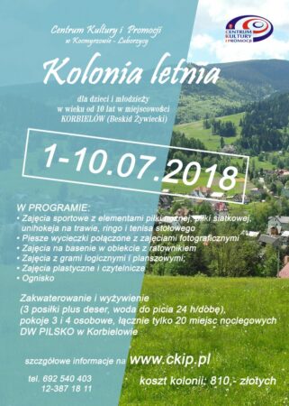 Kolonia letnia 2018