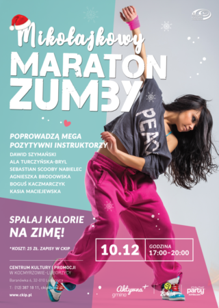 Mikołajkowy Maraton zumby w ckip