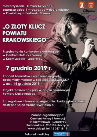 III POWIATOWY FESTIWAL PIOSENKI „O ZŁOTY KLUCZ POWIATU KRAKOWSKIEGO” KOLEJNOŚĆ WYSTĘPÓW