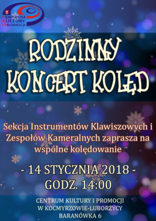 RODZINNY KONCERT KOLĘD