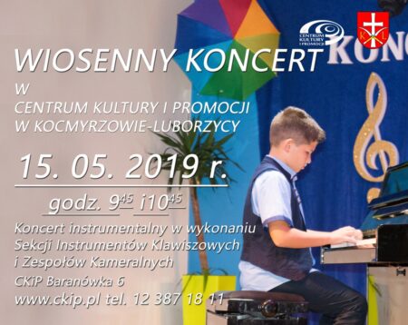 WIOSENNY KONCERT INSTRUMENTALNY