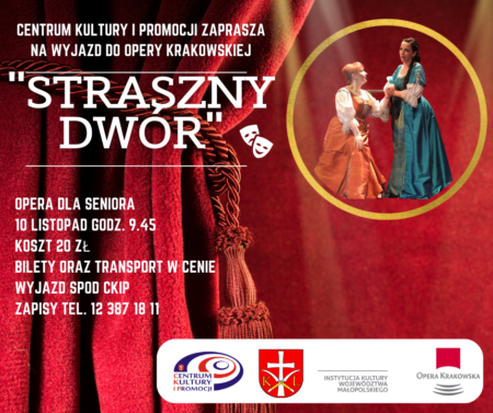 Wyjazd dla seniora do Opery Krakowskiej