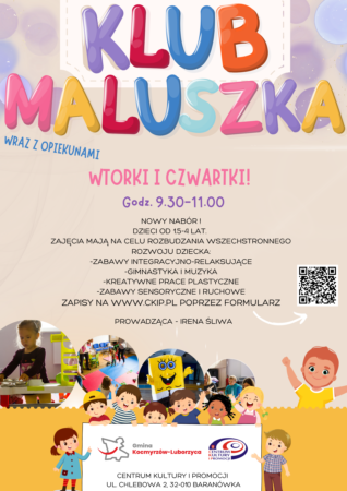 Klub Maluszka z opiekunami