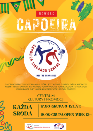 CAPOEIRA – NOWOŚĆ! – Zapisy