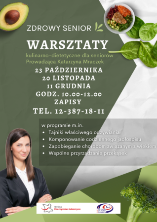 Zdrowy Senior – warsztaty 23 październik