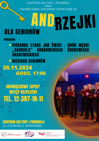 Andrzejkowy koncert dla seniorów!