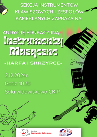 Instrumenty Muzyczne – Harfa i Skrzypce