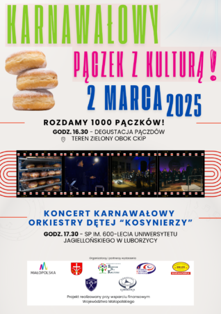 Karnawałowy Pączek z Kulturą!