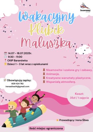 WAKACYJNY KLUB MALUSZKA