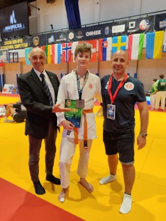 Występ gminnych judoków w Cracow Judo Open