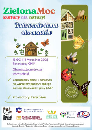 Budowanie domu dla owadów – Zielona moc kultury dla natury!