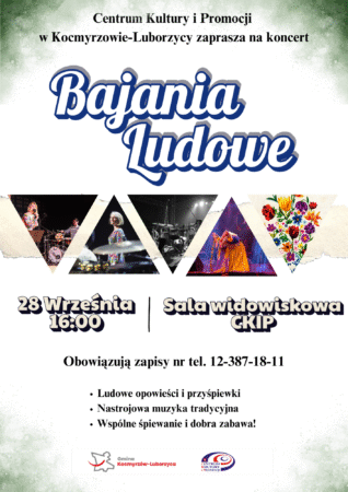 Senior w Centrum Kultury – Koncert „Bajania Ludowe”