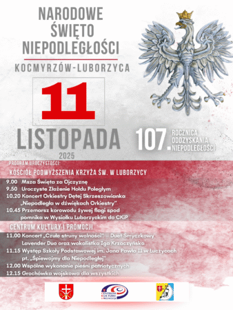 Narodowe Święto Niepodległości w Gminie Kocmyrzów-Luborzyca