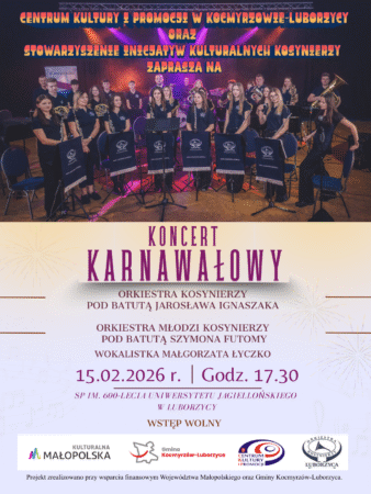 Koncert Karnawałowy – Orkiestra „Kosynierzy” z&nbsp;Luborzycy