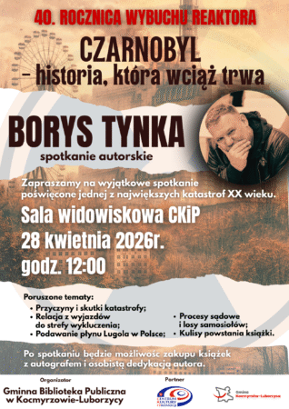 40. rocznica katastrofy czarnobylskiej – spotkanie autorskie.